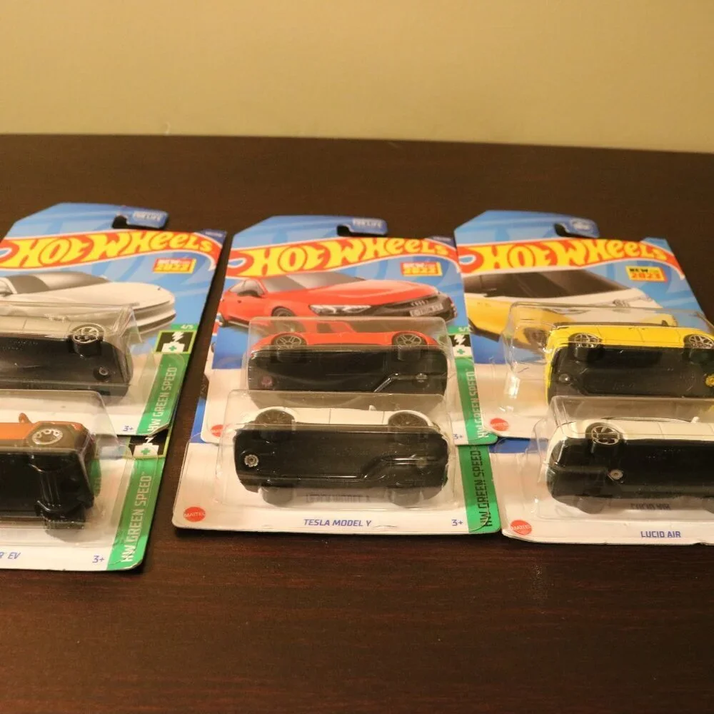 Hot Wheels Green Speed lot of 6 NIP